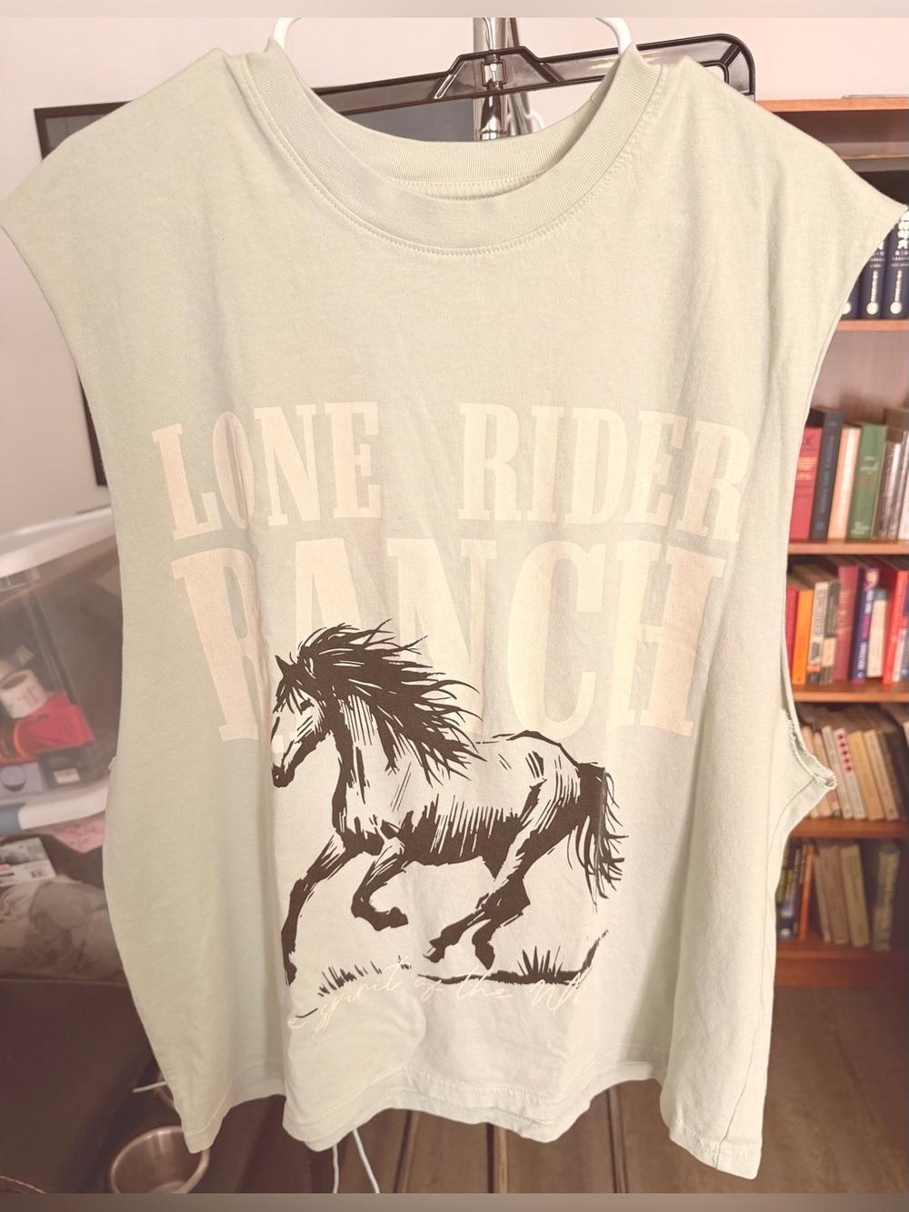 PACSUN Lone Rider Ranch Sleeveless Shirt
